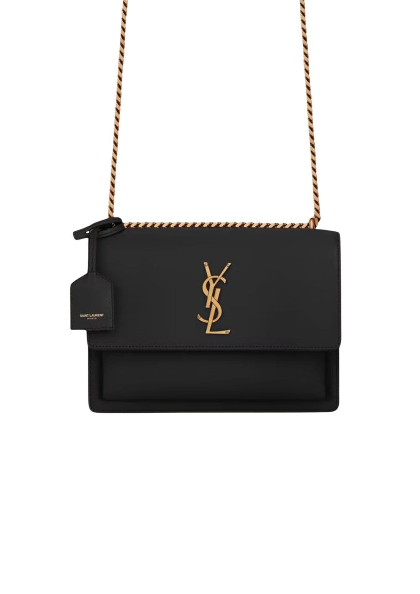Sunset Medium leather black YSL