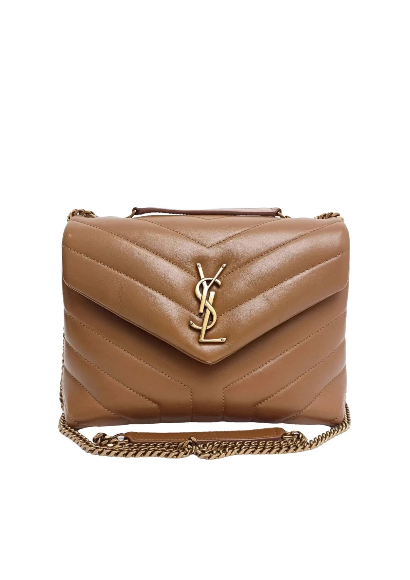 YSL Lou Lou small - brown