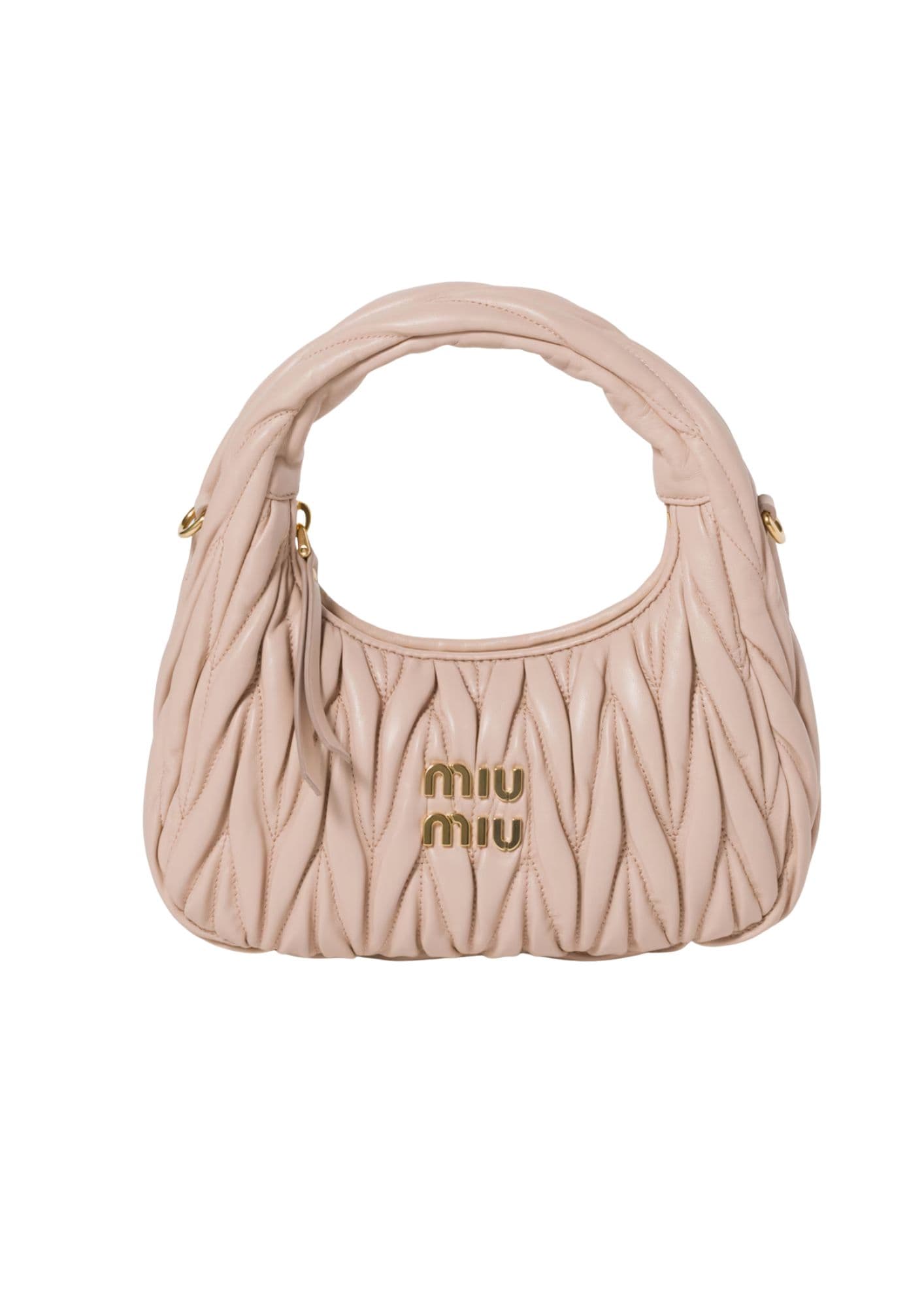 MIU MIU Wander hobo bag - powder pink