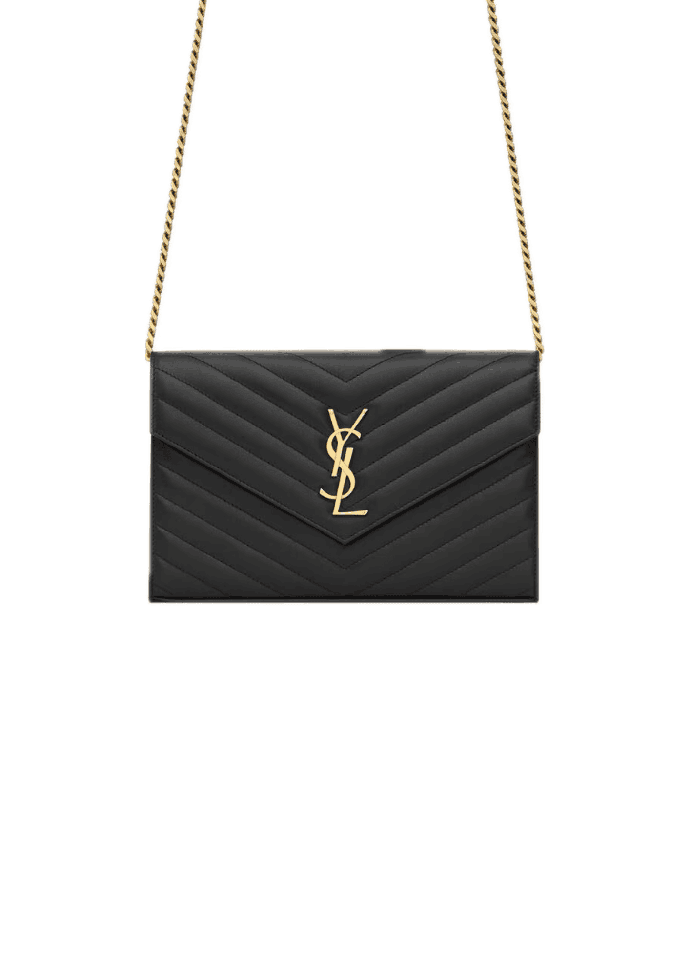Cassandre Chain Wallet Gold YSL